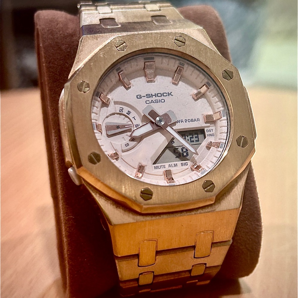 Casio G-Shock Royal Oak Mod - “Casioak” - Picture 1 of 3